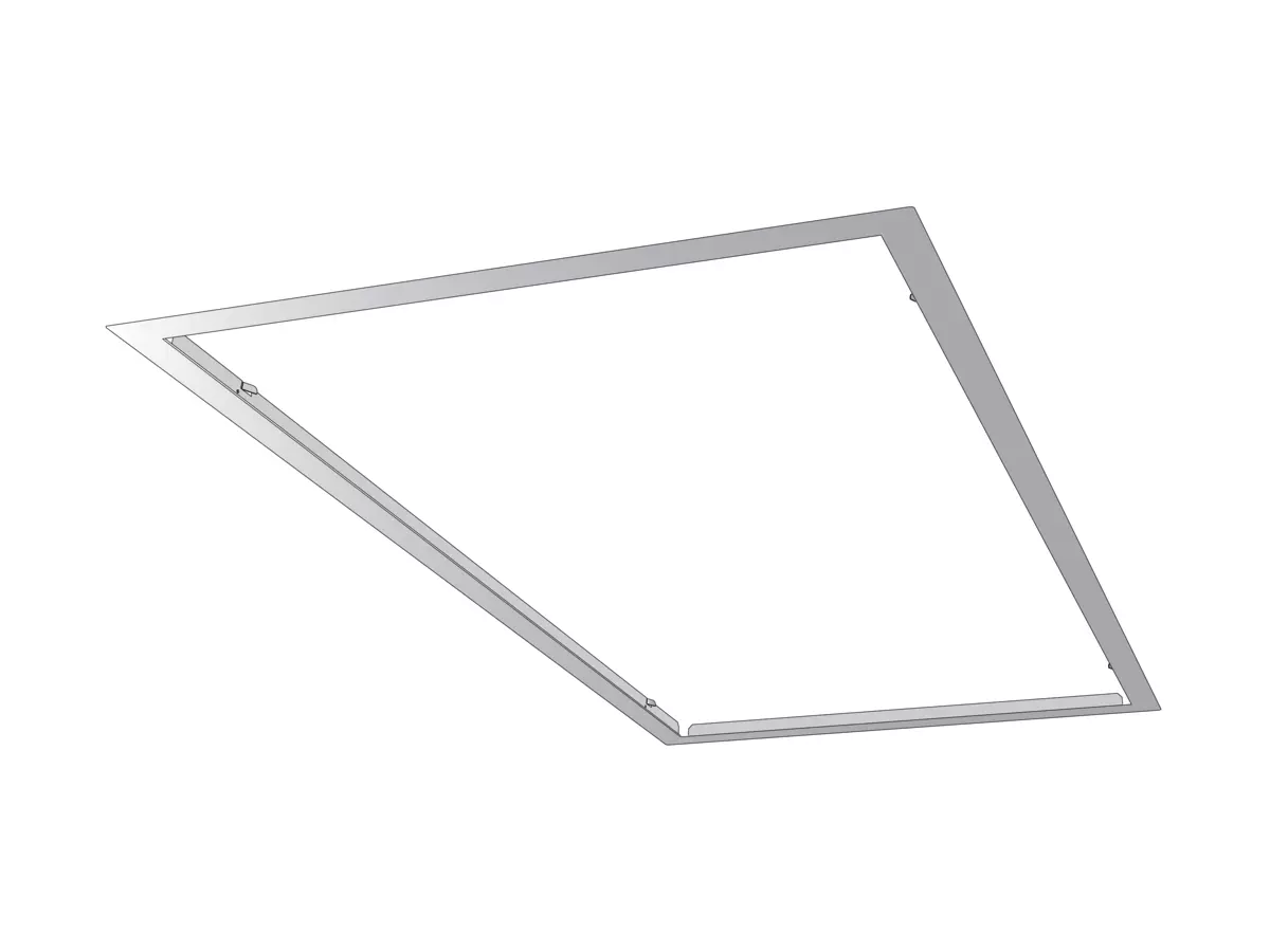 Plasterboard ceiling frame