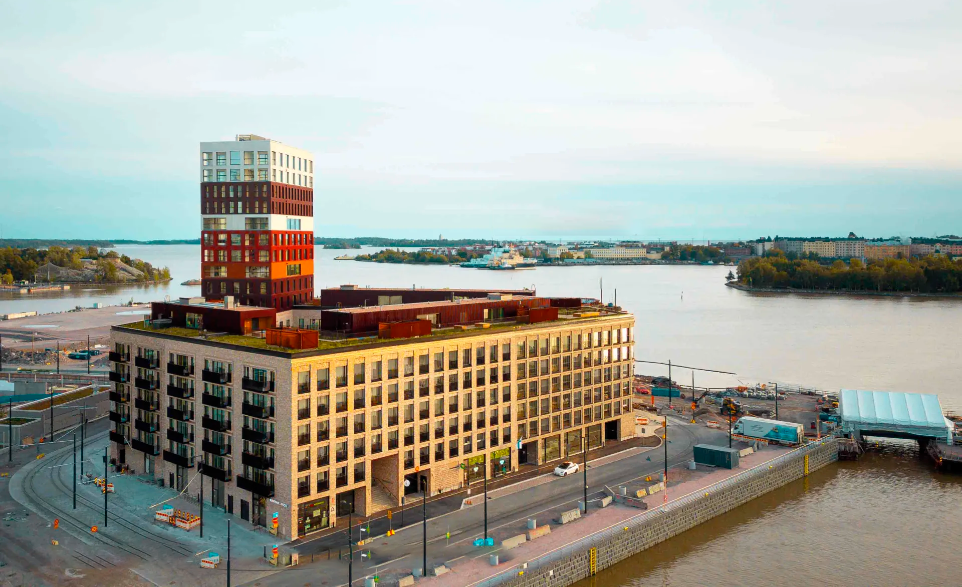 Indoor climate in a residential landmark tower